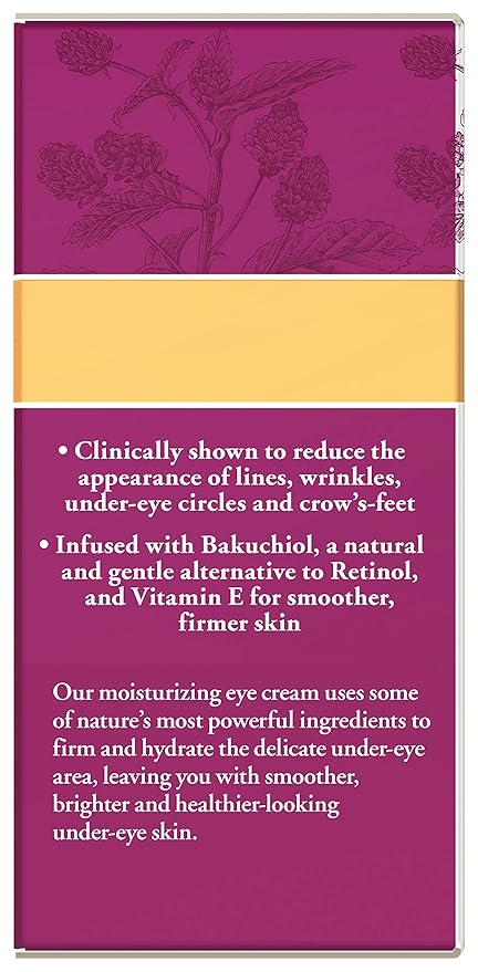 Burt's Bees Renewal Smoothing Eye Cream, Firming Eye Cream, 0.58 Ounce-VivaGrace Women