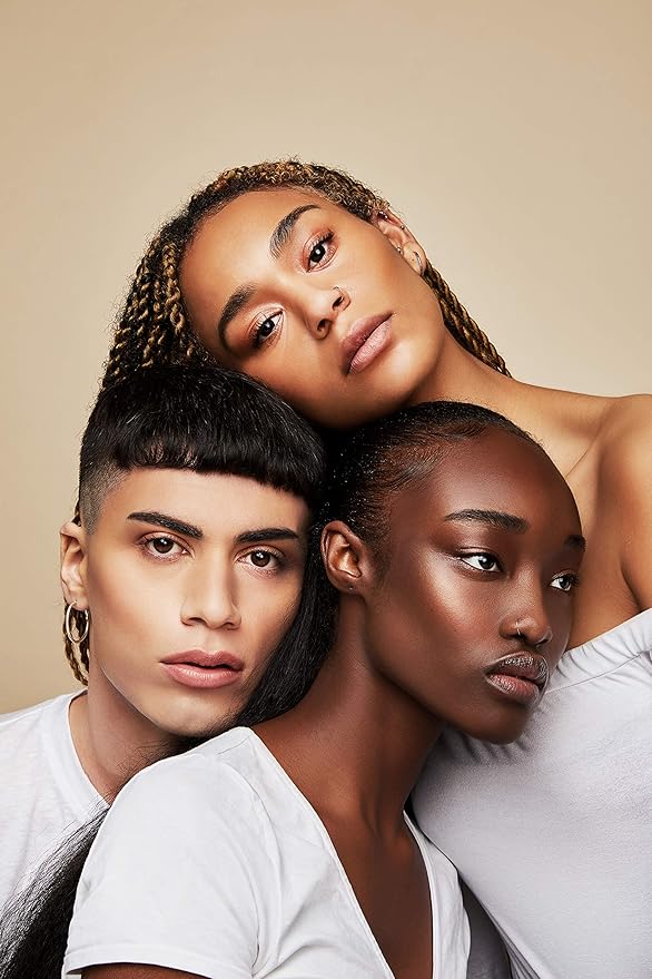 Jecca Blac Sculpt and Soften Contour Palette, Creamy Formula with Natural Finish, Medium Coverage, Gender Neutral and LGBTIQA+ Inclusive Make Up, Dark, 12g-VivaGrace Women