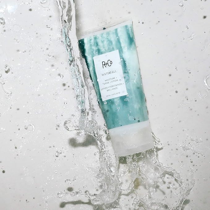 R+Co Waterfall Moisture and Shine Lotion | Lightweight Hair Hydration + Softness | Vegan + Cruelty-Free | 5 Fl Oz-VivaGrace Women