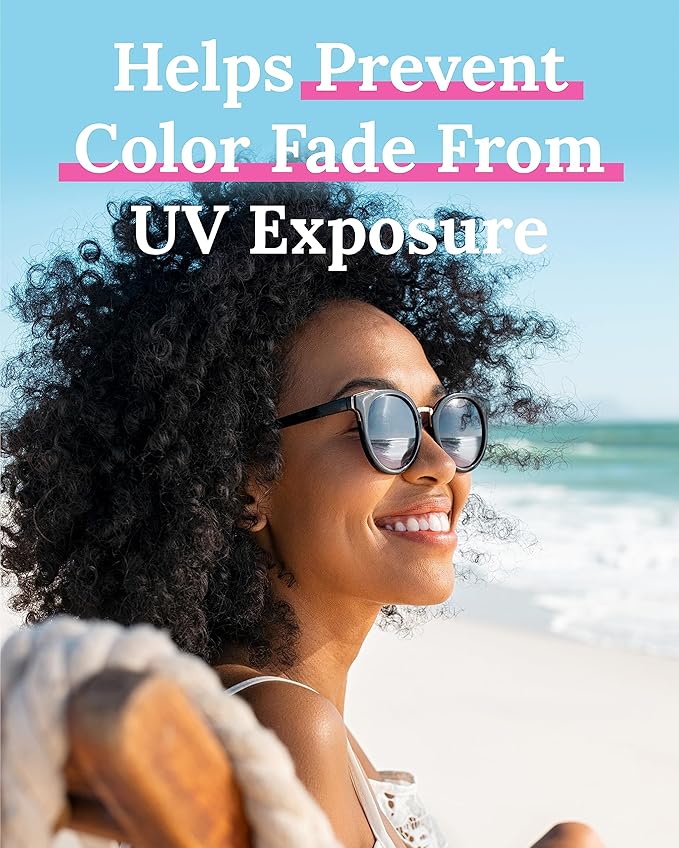 Keranique Color Safe Shampoo and Conditioner - Protect and Extend Color Shampoo and Conditioner for Women with Dry, Fine, Color Treated Hair - Sulfate Free Set for Colored Hair with UV Protection-VivaGrace Women