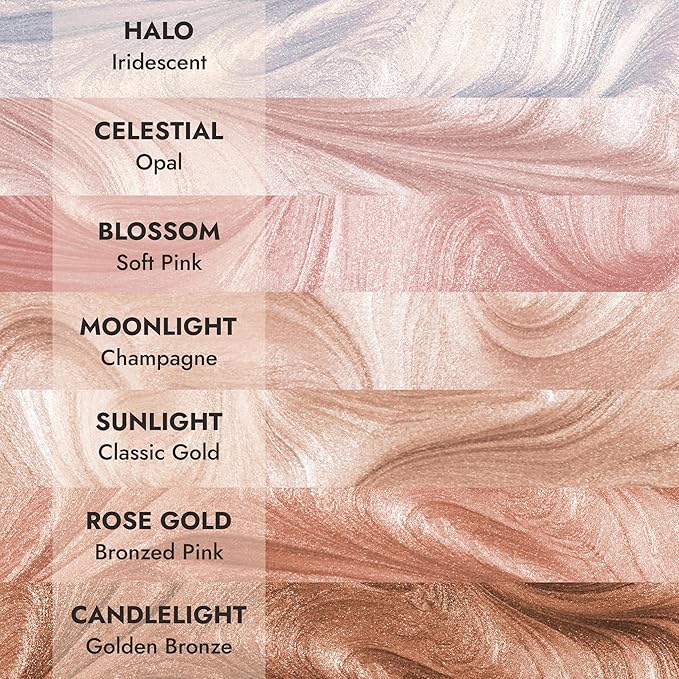 COVER FX Custom Enhancer Drops - Moonlight : Champagne Finish - 15mL - Radiant Glow - Liquid Highlighter-VivaGrace Women