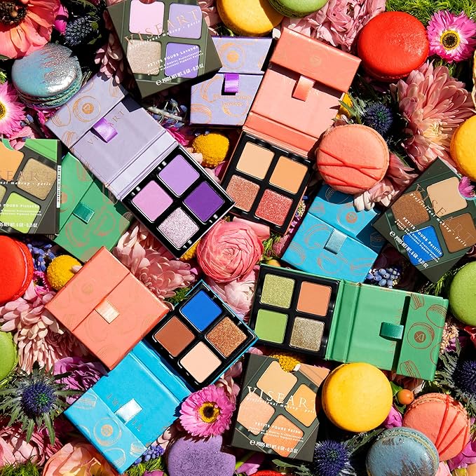 Viseart Paris Petits Fours Pro Luxe Makeup Palette (Peche)-VivaGrace Women