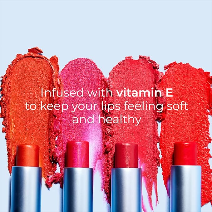 Tinted Lip Balm. Moisturizing Sheer, Buildable Lip Color with Hyaluronic Acid, Vitamin E and Rich Oil, Perfect Revitalizer for Chapped Lips. Beauty Plumper Moisturizer 0.21oz - Rosy Bloom-VivaGrace Women