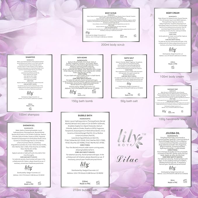 Bath & Body Gift Set for Mothers Day - Luxury 18-Piece Spa Gift Basket for Women, Pampering Bath Set with Bath Bomb | Christmas, Birthday Gifts, Perfect Holiday Gift for Her & Mom All Occasions-VivaGrace Women