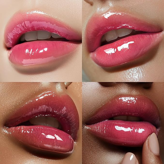 Espoir Couture Lip Tint Glaze #5 Rosa 0.14oz | Volumizing Lip Stain with Syrupy Shine | Long-Lasting & Vibrant Color for Radiant Lip Look | Moisturizing & Glossy Lip Tint | Korean Lip Makeup-VivaGrace Women