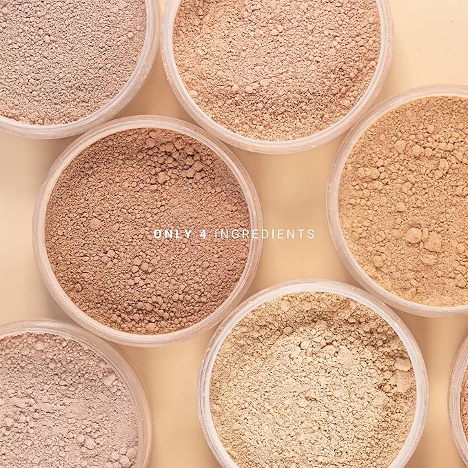 Mineral Powder Foundation - Longwear, Lightweight, Smooth Powder Formula - Blurring, Skin-Perfecting Finish - Vegan and Cruelty Free Formula - 026 Yrsa - 0.25 oz-VivaGrace Women