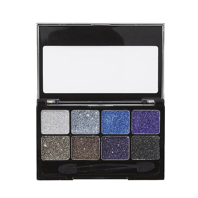 BYS Glitter Gel Makeup Palette 8 shades - Boogie Nights-VivaGrace Women