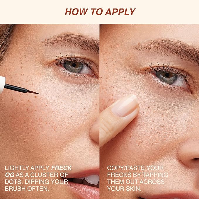 Freck Beauty, The Original Freckle Pen, Mini – Natural-Looking, Buildable and Long-Lasting Faux Freckles with Clean, Vegan Formula, All Skin Tones (FRECK OG)-VivaGrace Women