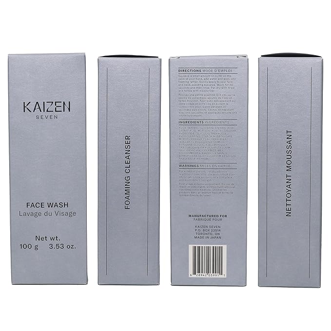 2-Step Set for Men | Made in Japan | Face Wash 100ML and Light Moisturizer 120ML-VivaGrace Women