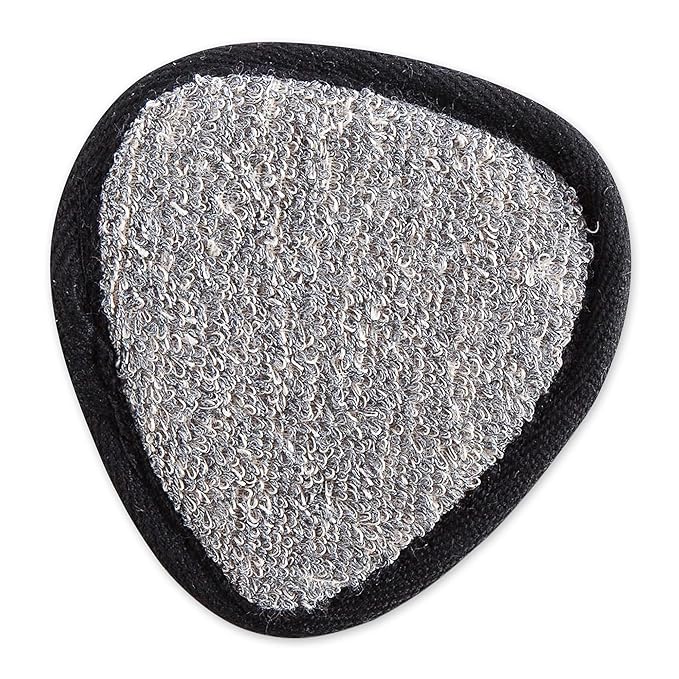 Urbana Spa Prive Men's Bamboo Charcoal Collection, Face Pad,Grey,6338-VivaGrace Women