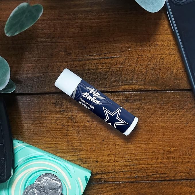 FANMATS 34643 Dallas Cowboys Smooth Mint SPF 15 Lip Balm-VivaGrace Women