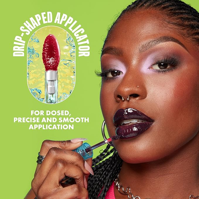 NYX PROFESSIONAL MAKEUP Lip IV Hydrating Glossy Lip Stain with 12HR Hydration - Red-y Set Wet (Red)-VivaGrace Women