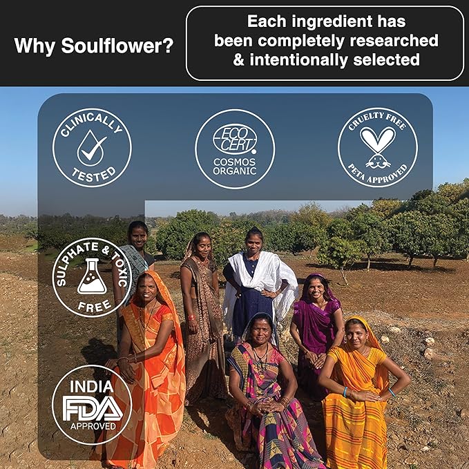 Soulflower Rosemary Redensyl Hair Growth Serum | 3% Redensyl, 4% Anagain, Melanogray, Caffeine, Biotin, Keratin, Tea Tree, Chia Seeds, Rice Water | Men, Women | 30 ml-VivaGrace Women