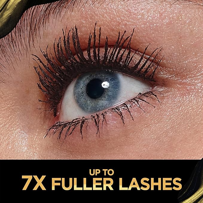 L'Oreal Paris Voluminous Brown Balm Volumizing Mascara, Washable, Brown, 0.26 Fl Oz., 1 Count