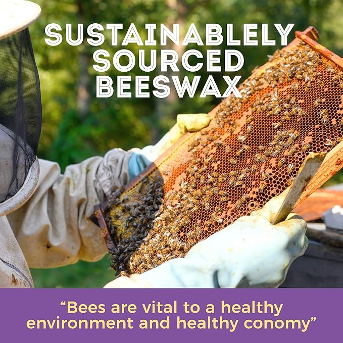 Trifecta Living Co.'s Beeswax Pellets - 100% Pure Bees Wax Perfect for DIY Candles, Skincare, and More! Discover The Creative Possibilities with Our Versatile, Pure Beeswax Pellets!-VivaGrace Women