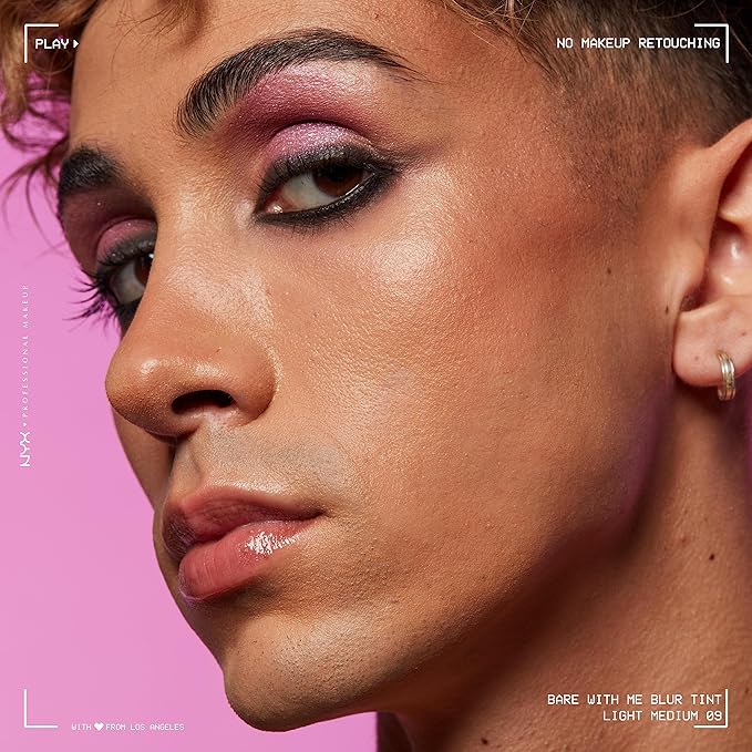 NYX PROFESSIONAL MAKEUP Bare With Me Blur Skin Tint Foundation Make Up with Matcha, Glycerin & Niacinamide - Light Neutral-VivaGrace Women