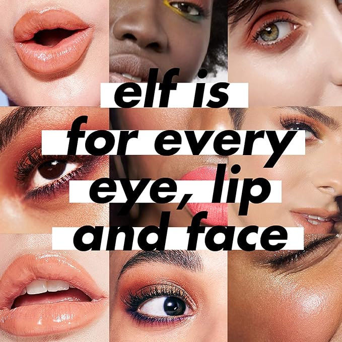 e.l.f. Precision Eyeshadow Brush, Medium-Sized, Tapered, Soft, Synthetic, Luxurious, Blends, Highlights, Contours, Shades, Applies Color, Easy To Clean-VivaGrace Women