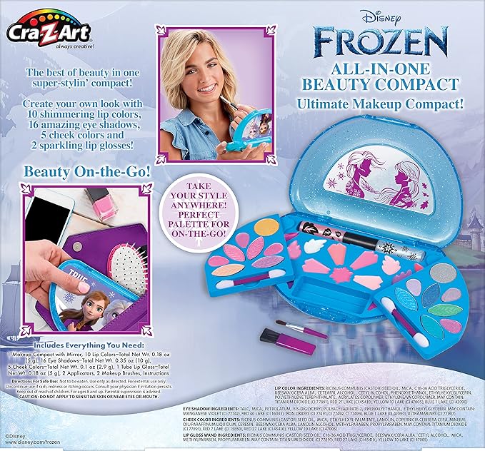 Disney Frozen All in ONE Beauty Compact-VivaGrace Women