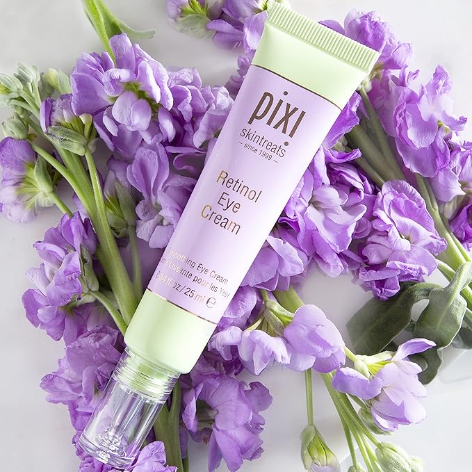 Pixi Beauty Retinol Eye Cream 25 ml | Sootuhing Eye Cream | Retinol Helps Smooth & Refine Delicate Eye Area | Peptides Help Minimize Fine Lines | 0.84 Fl Oz-VivaGrace Women