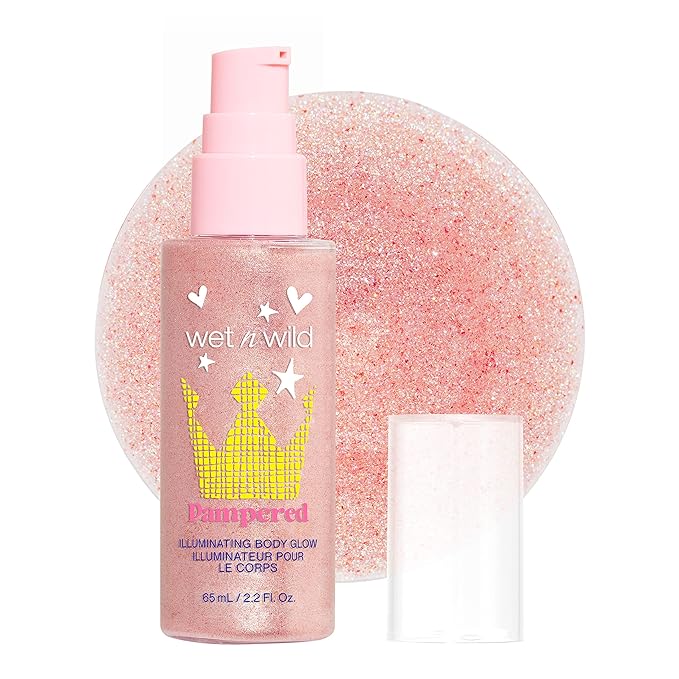 wet n wild Pampered Illuminating Body Glow Manifesting-VivaGrace Women