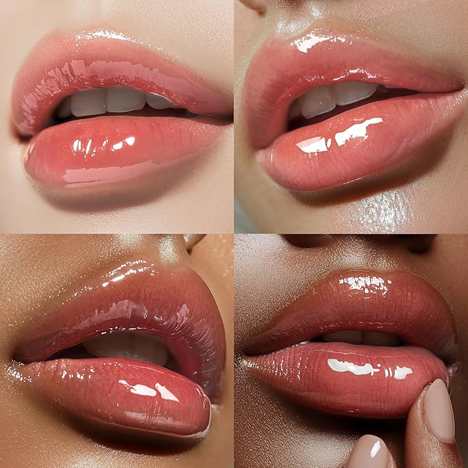 Espoir Couture Lip Tint Glaze #17 Ginger Peach 0.14oz | Volumizing Lip Stain with Syrupy Shine | Long-Lasting & Vibrant Color for Radiant Lip Look | Moisturizing & Glossy Lip Tint | Korean Lip Makeup-VivaGrace Women