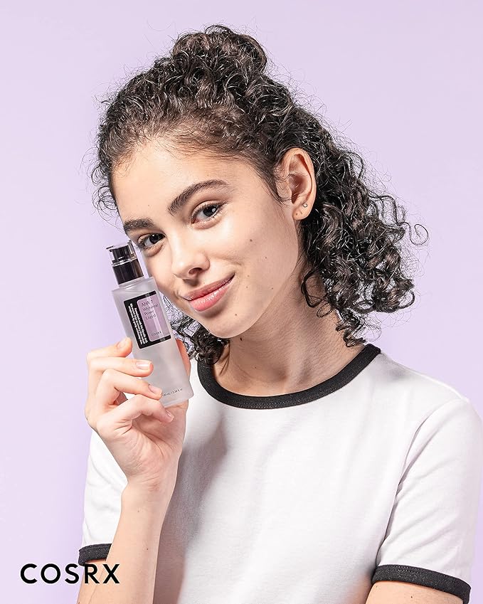 COSRX 7% Glycolic Acid Whitehead Removing Power Liquid, 3.38 fl.oz, AHA Exfoliant, Exfoliating Toner for Face & Body, Pore Minimizer, Korean Skin Care-VivaGrace Women