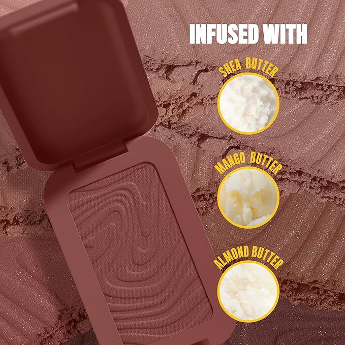 NYX PROFESSIONAL MAKEUP Matte Buttermelt Bronzer, Longwear Face Makeup with Up to 12 Hours of Wear, Vegan Formula - All Butta'd Up-VivaGrace Women