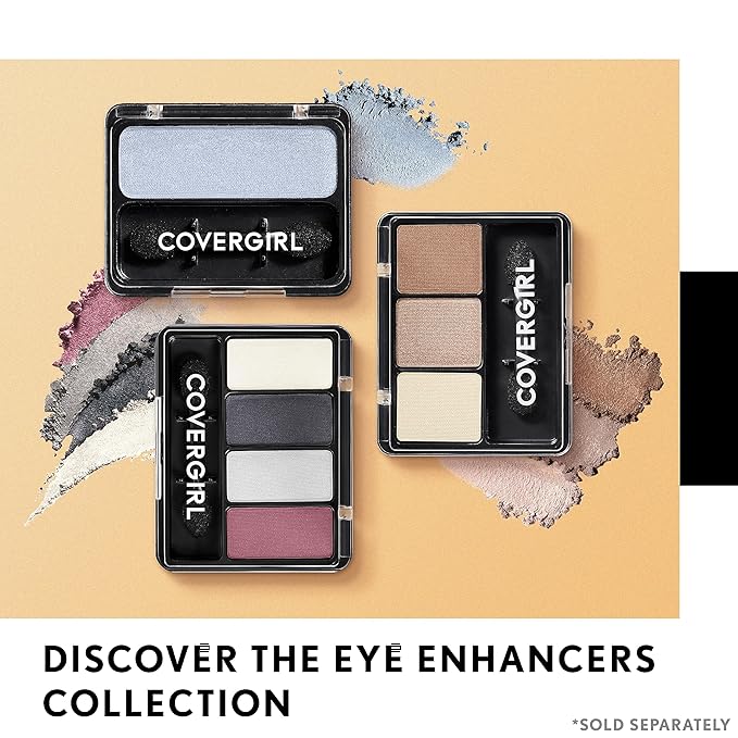 COVERGIRL - Eye Enhancers 1-Kit Eyeshadow, silky, sheer formula, double ended applicator, 100% Cruelty-free-VivaGrace Women