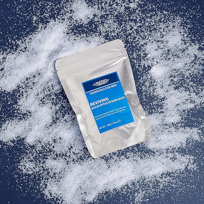 Nurture by Nature Mens Gift Set, Fathers Day Gifts, 5 x Men's Body Care Products Included, Gift Set Men, Mens Gift Basket, Men Body Wash Set, Men Bath Set, Self Care for Men, Men's Shower Kit-VivaGrace Women