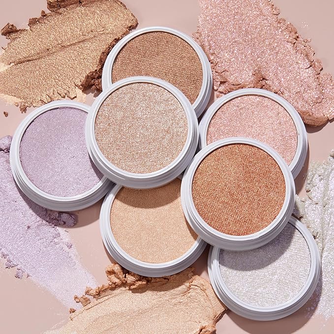 ColourPop Super Shock Highlighter Makeup - High-Pigment, Crème-Powder Face Makeup - Buildable & Blendable Formula with a Unique Bouncy Texture - Flexitarian (0.15 oz)