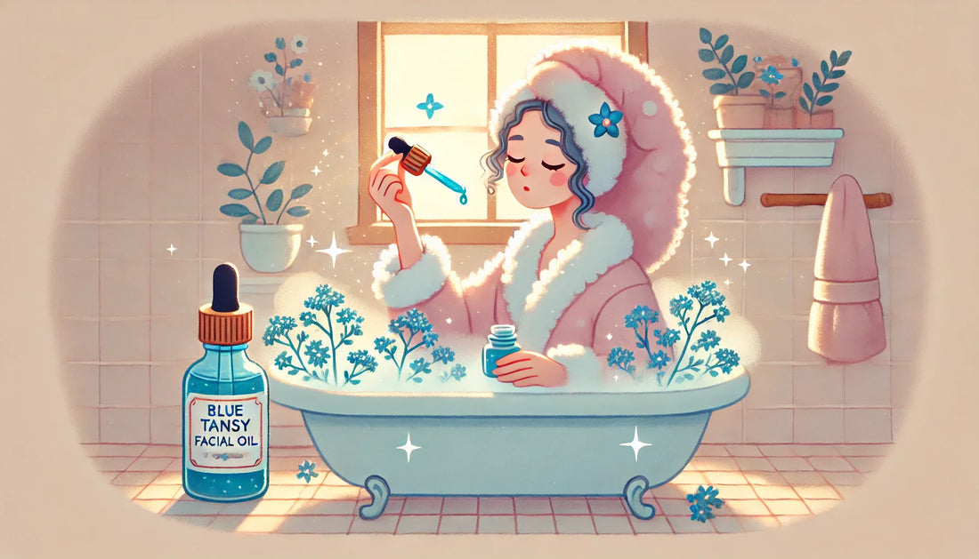 The Power of Blue Tansy: Nature’s Calm for Your Skin