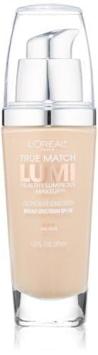 L'Oreal Paris True Match Lumi Healthy Luminous Makeup, N1-2 Soft Ivory Classic Ivory , 1 fl; oz.-VivaGrace Women