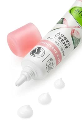 MIZPZL Alverde NATURAL COSMETICS Eye cream wild rose, 15 ml-VivaGrace Women