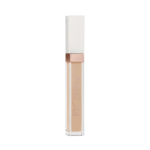 FLOWER Beauty Light Illusion Full Coverage Concealer | Hydrating, Weightless Formula Conceals, Corrects, Covers Dark Circles, Imperfections, Fine Lines and Fatigue | All-Day Wear – Sand (Pack of 3)-VivaGrace Women