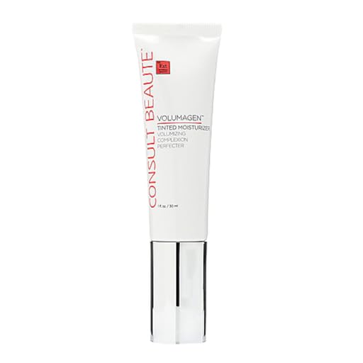 Consult Beaute Volumagen Tinted Moisturizer - Medium-to-Full Coverage - Buildable Coverage -1 fl.oz. - Light shade-VivaGrace Women