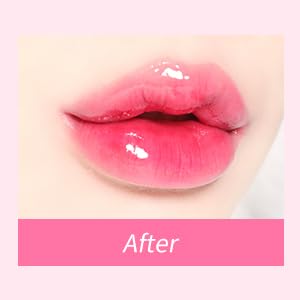 Keep In Touch Jelly Plumper Tint: Tea & Twinkle | Non-Sticky, Long-Lasting Lip Gloss | Vegan and Cruelty-Free Korean Lip Tint (Paradise Pink)-VivaGrace Women
