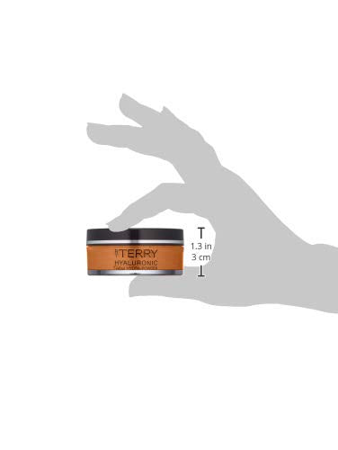 By Terry Hyaluronic Tinted Hydra-Powder, Non-Drying Loose Face Setting Powder, Blur Imperfections & Mattify, Dark, 0.35 oz-VivaGrace Women