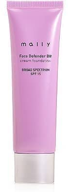 Face Defender BB Cream Makeup Foundation Beauty - mally Broad Spectrum SPF 15 Sunscreen Protection - Various Skin Shades (Medium Tan)-VivaGrace Women