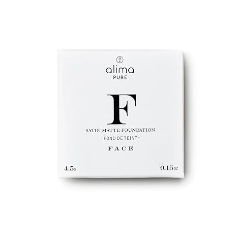 Alima Pure Matte Foundation Loose Mineral Powder Foundation Makeup, Loose Powder Makeup Oil Free Talc Free Powder, Natural Makeup Mineral Foundation Full Coverage Natural Foundation Powder .15 oz/4.5g-VivaGrace Women