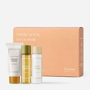 [I'm from] Miniature Set, Rice Toner, Mugwort Essence, Honey mask, Gifts for Women, Travel Essentials, Stocking Stuffers-VivaGrace Women