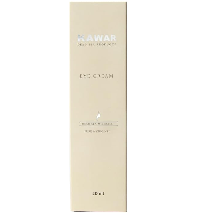 Dead Sea Eye Cream with Retinol, Collagen, Argan Oil & Caffeine, Targets Dark Circles, Puffiness & Fine Lines, Enriched with Dead Sea Minerals, Vegan Eye Cream for Women & Men, 1 oz-VivaGrace Women