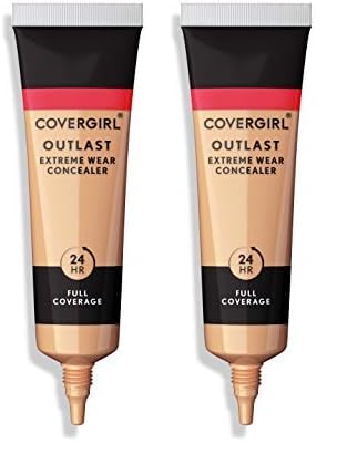 COVERGIRL Outlast Extreme Wear Concealer, Classic Ivory 810 (Pack of 2)-VivaGrace Women