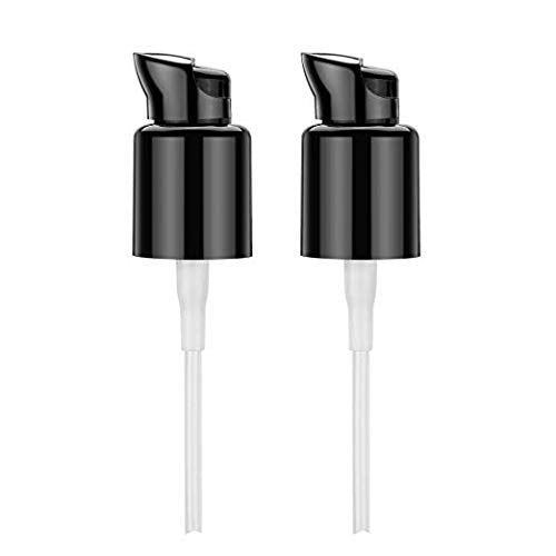 2pcs Replacement Pump for Bottle Compatible with Both Mac and Double Wear(Black)-VivaGrace Women