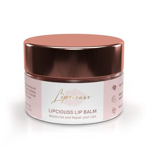 Lip Balm for Hydration, Coconut Oil, Beeswax, Rosehip Oil, Minerals, Overnight Treatment-VivaGrace Women