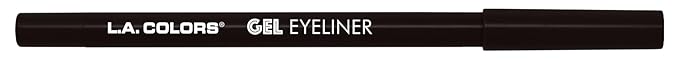L.A. COLORS Gel Eyeliner, Black Brown CP640