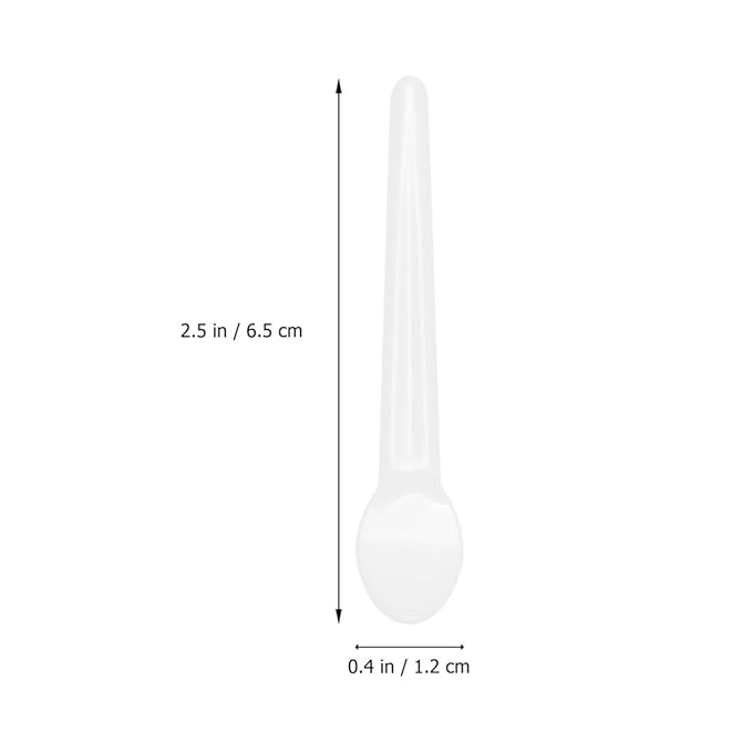 100pcs Makeup Scoop Cosmetic Scoop Face Cream Spatula Face Cream Scoop Face Mask Scoop Cosmetic Spatula Makeup Spoon-VivaGrace Women