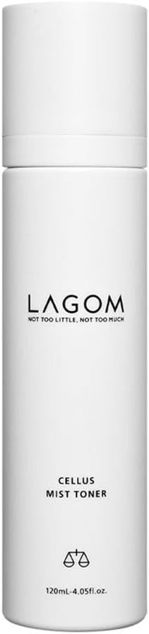 LAGOM Cellus Mist Toner Natural Moisturizing Spray, pH Balance, Subacid, Alcohol-Free, Zero-Irritation, Fragrance-Free, Facial Serum 4.05 Fl Oz-VivaGrace Women