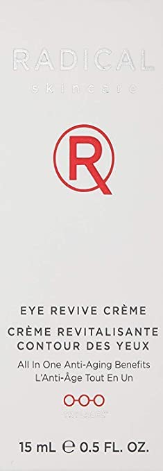 Radical Skincare Eye Revive Creme - 4 in1 Anti-Aging Solution Combats Wrinkles, Dark Circles, Puffiness, & Fine Lines - For All Skin Types Including Sensitive Skin - Paraben Free (0.5 Fl Oz, 2 Pack)-VivaGrace Women