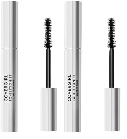 COVERGIRL Exhibitionist Waterproof Mascara, Very Black (Pack of 2)