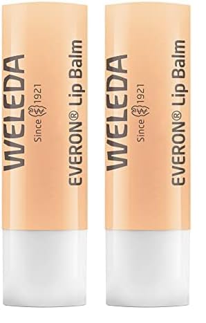Weleda Everon Lip Balm, Soin Des Levres - 0.17 Oz, White (Pack of 2)-VivaGrace Women
